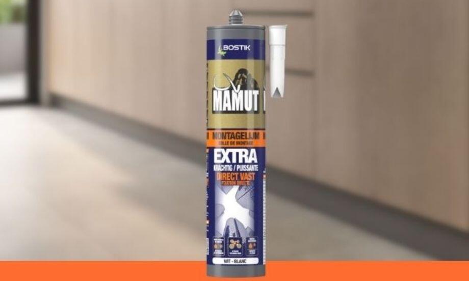 Bostik Mamut montagelijm voor keukenplinten