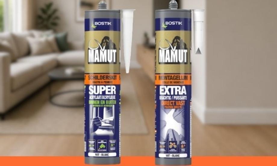 Bostik Mamut Schilderskit en Montagelijm Extra