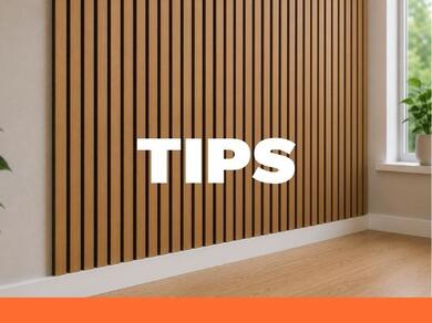Tips voor het plaatsen van houten wandpanelen
