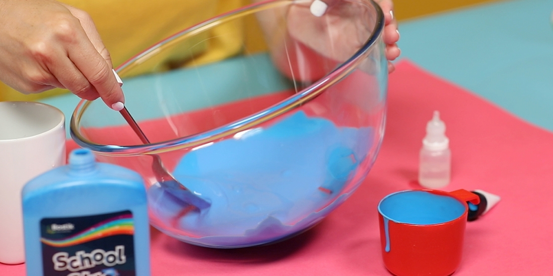 Bostik DIY Australia tutorial Slime Colour Wheel banner