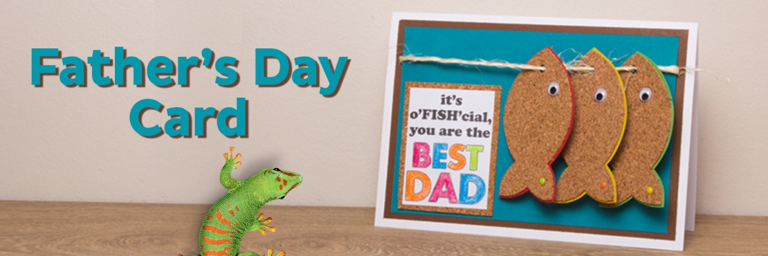 Bostik DIY South Africa Tutorial Fathers Day Card banner