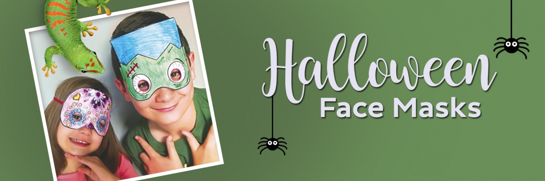 Bostik DIY South Africa Tutorial Halloween Masks banner