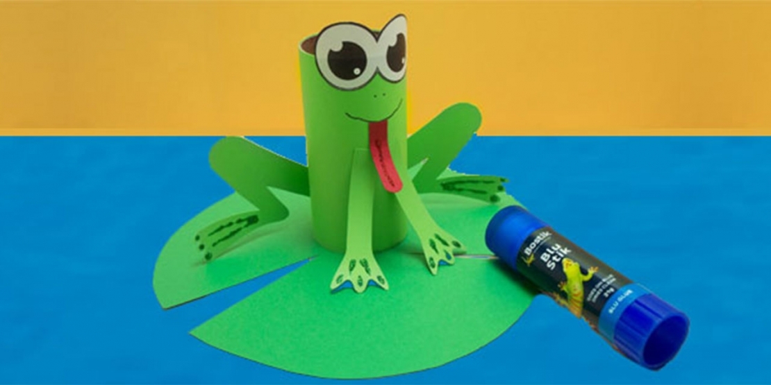 Bostik DIY Singapore Ideas That Stick Frog banner