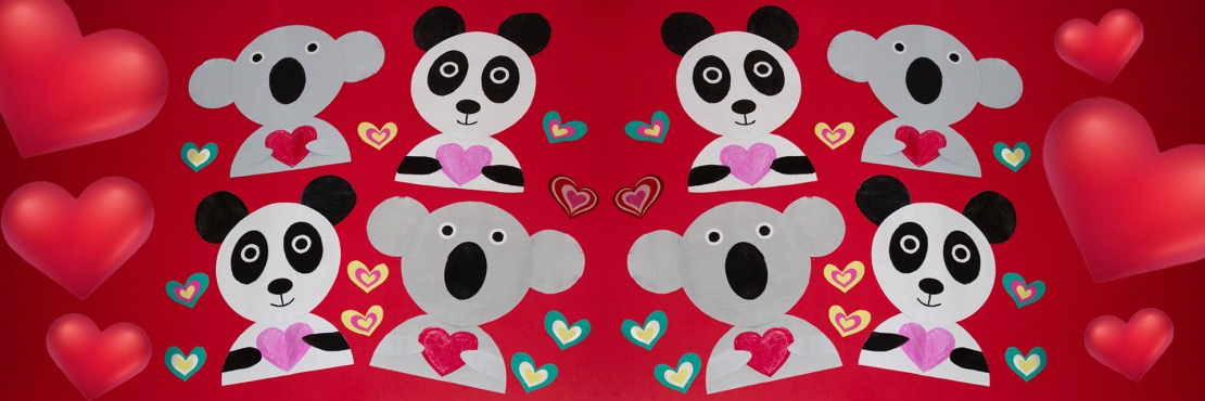 Bostik DIY South Africa Tutorial Valentines Animals banner
