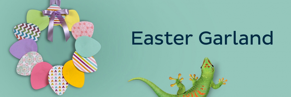 Bostik DIY Australia Tutorial Easter Garland banner image