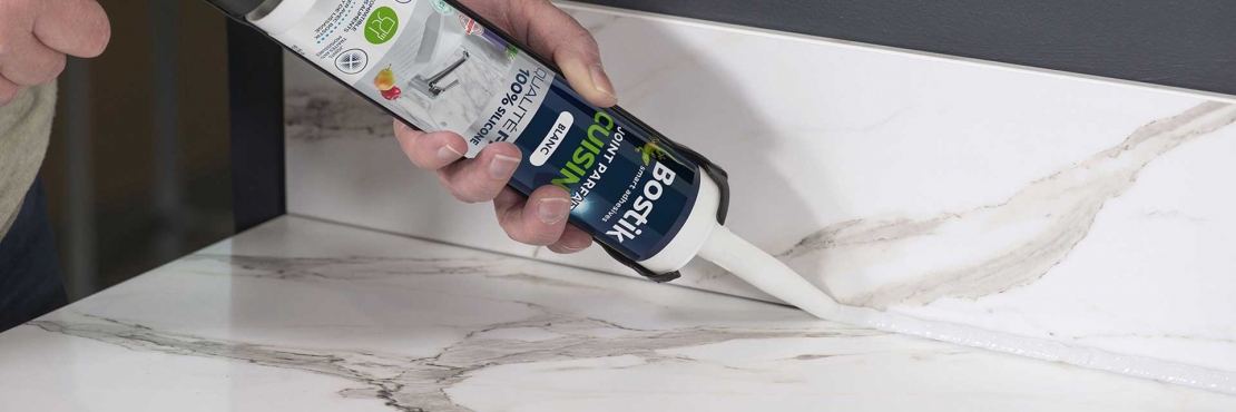 Bostik DIY Lithuania tutorial How to seal a worktop banner image