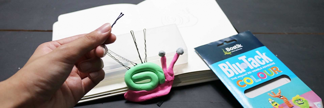 Bostik DIY Philippines tutorial How to Create Mini Sculptures with Blu Tack banner image