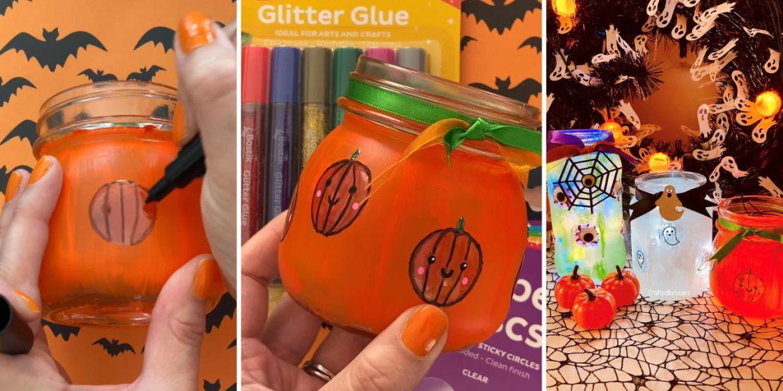 DIY Bostik UK Ideas & Inspiration Halloween Jar Lanterns - Banner