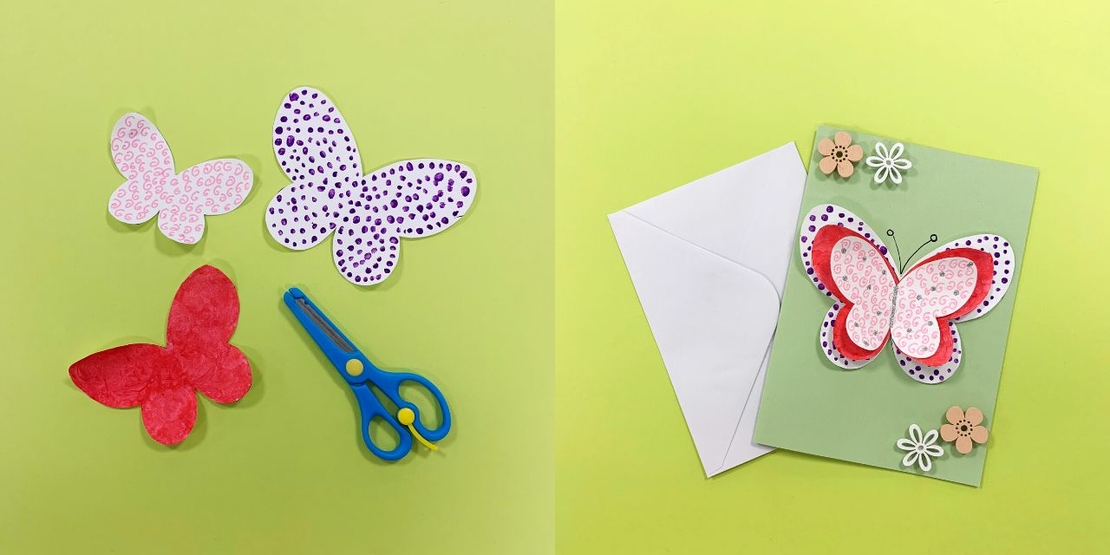 DIY Bostik UK Ideas & Inspiration - Mother's Day Card Craft Banner