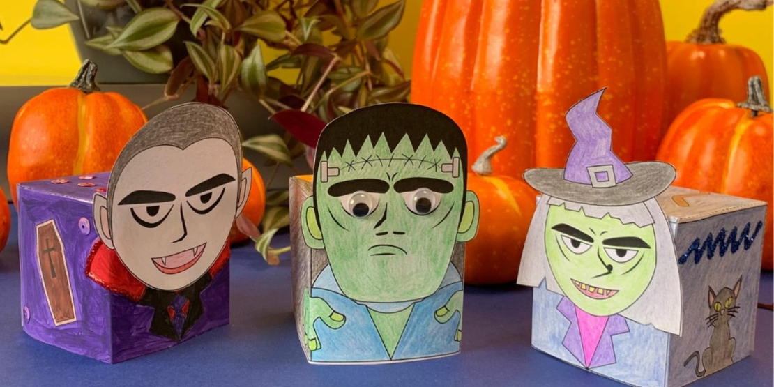 DIY Bostik UK Ideas & Inspiration - Halloween monsters craft banner