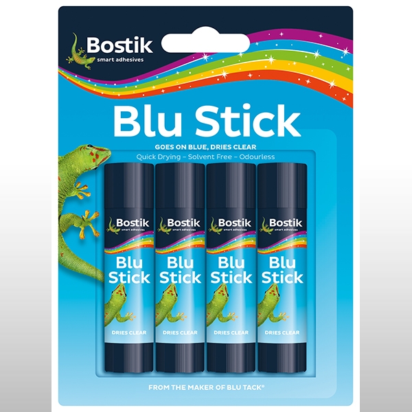 Bostik DIY Blue Stick Quad United Kingdom Packshot