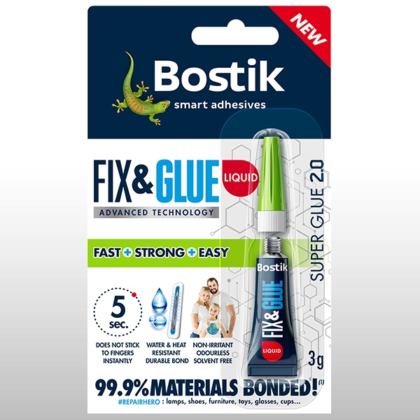 Bostik DIY Fix and Glue Liquid United Kingdom Packshot