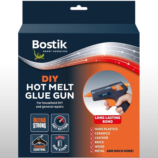 Hot glue on clearance metal