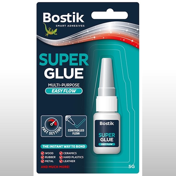 Bostik DIY Super Glue Easy Flow United Kingdom Packshot
