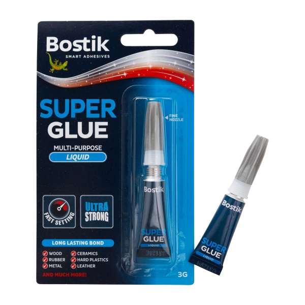 Bostik DIY Super Glue Liquid United Kingdom Packshot Version 2