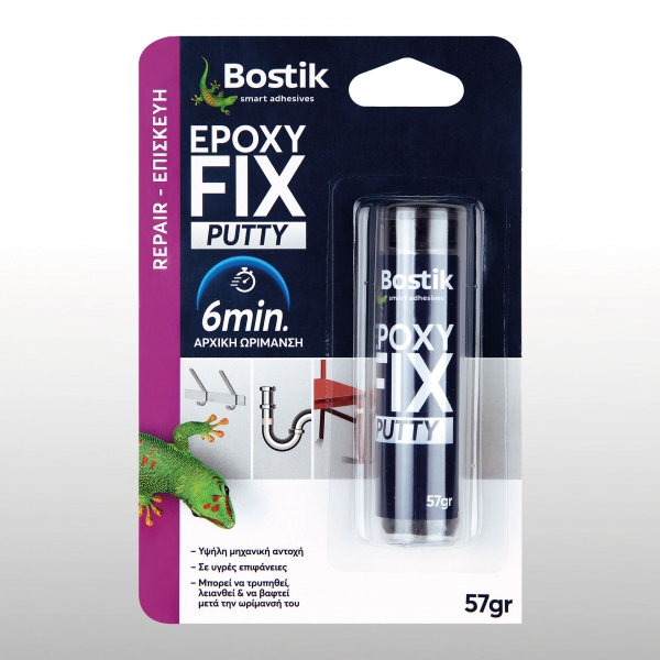 Bostik DIY Greece Repair & Assembly Epoxy Fix Putty product teaser 600x600