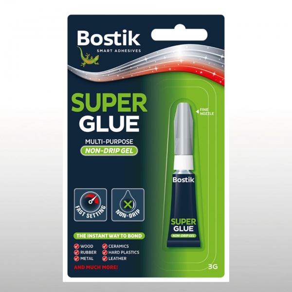 Bostik DIY Greece Repair & Assembly Super Glue Non Drip product teaser 600x600