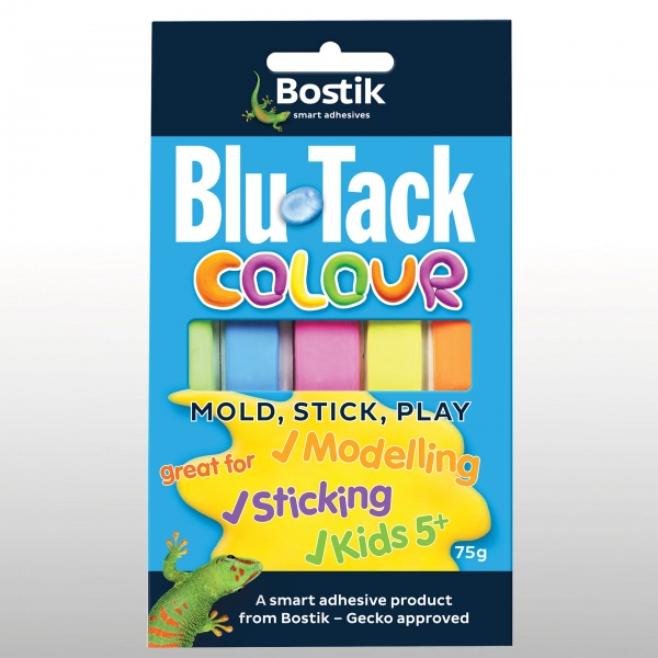 Bostik DIY Greece Stationery & Craft Blu Tack Colour product teaser 600x600