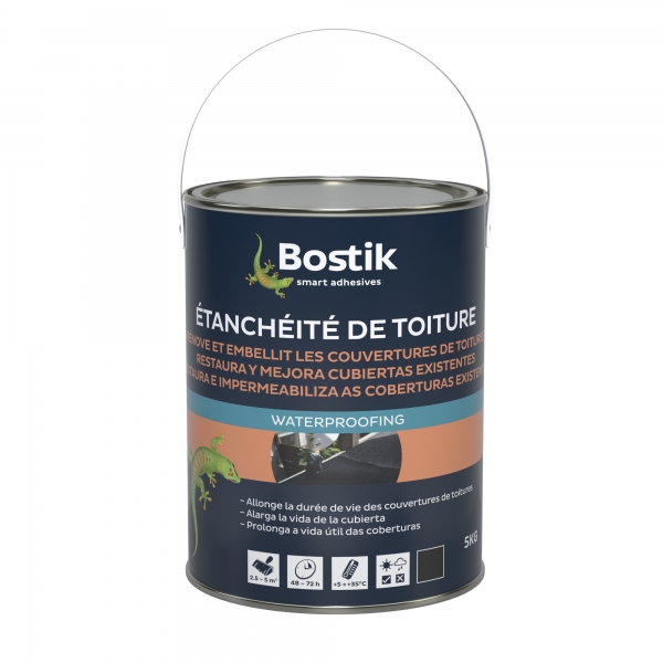 30612135_BOSTIK_ETANCHEITE DE TOITURE  NOIRE_Packaging_avant_HD 5 kg