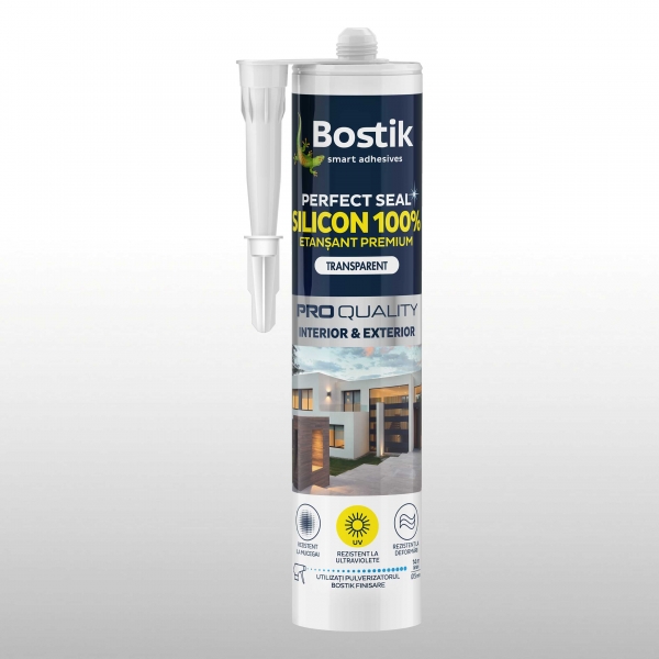 Bostik DIY Romania Perfect Seal Silicon 100% product teaser 600x600
