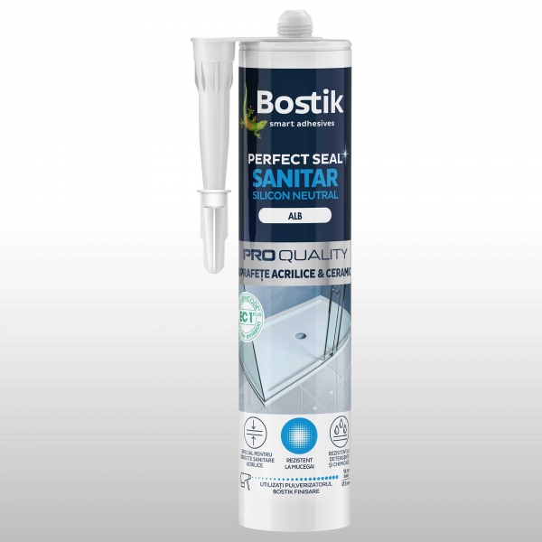 Bostik DIY Romania Perfect Seal Silicon Sanitar product teaser 600x600