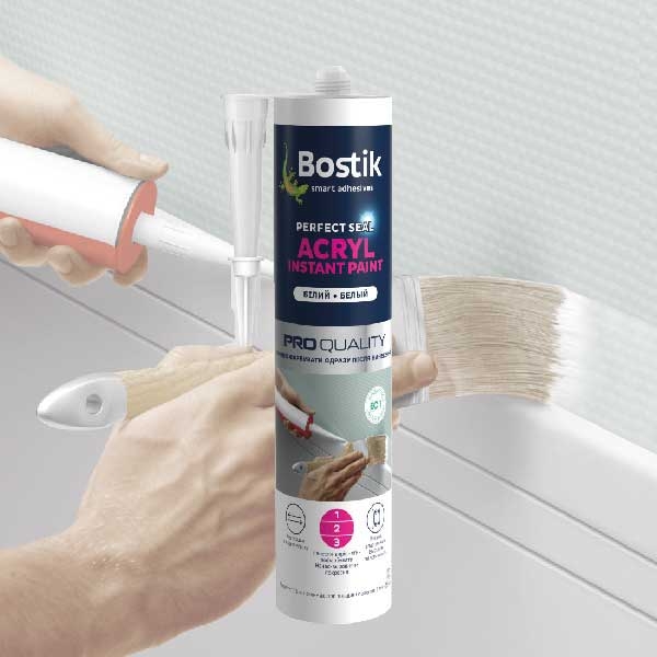 Bostik DIY Ukraine Perfect Seal Acryl instant paint