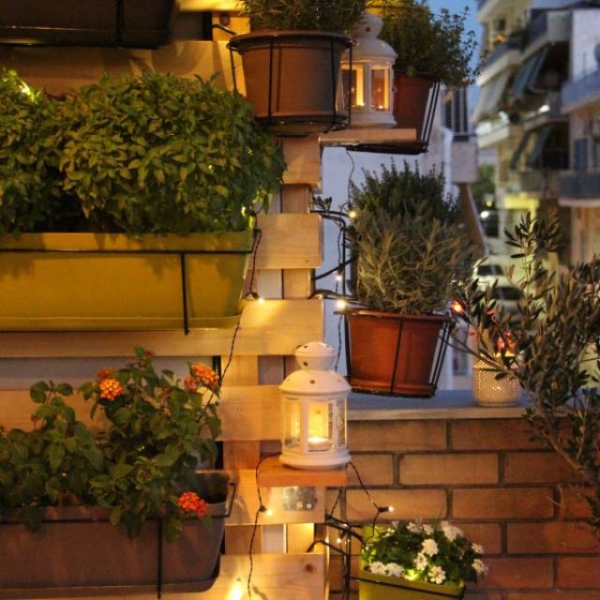 Bostik DIY Greece tutorial Balcony Garden