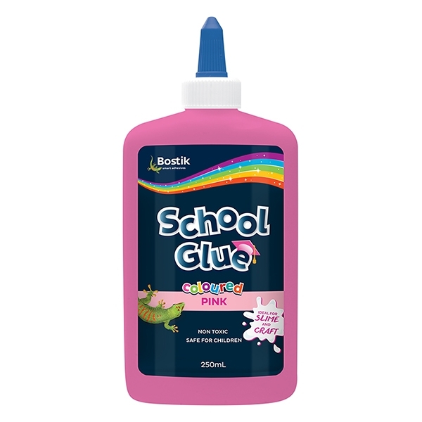 Bostik DIY Singapore Stationery School Glue Coloured Pink product image