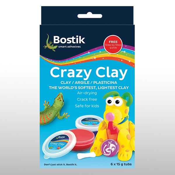 Bostik DIY South Africa Stationery - Crazy Clay product teaser
