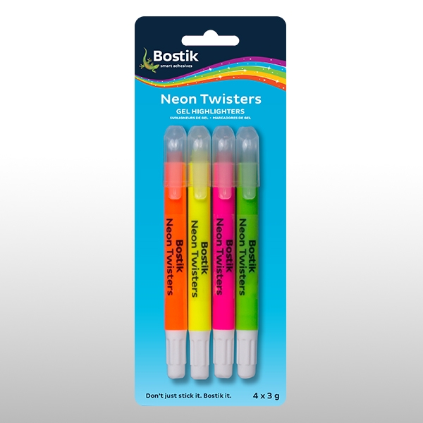 Bostik DIY South Africa Stationery - Neon Twister product teaser