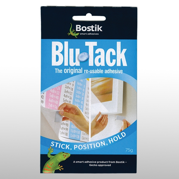 60g BLUE TACK ULTRATACK  Reusable Sticky Tack Blue Colour New Office School 