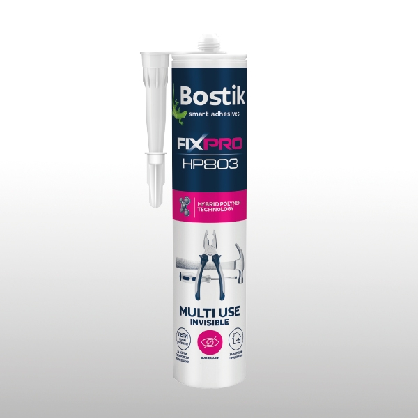 Bostik DIY Bulgaria Fixpro Multi Use Invisible product image