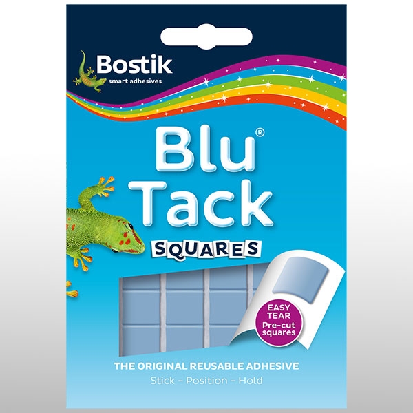 FREE UK P&P Bostik Blu Tack Sticky Tac Blue Economy Handy Size 