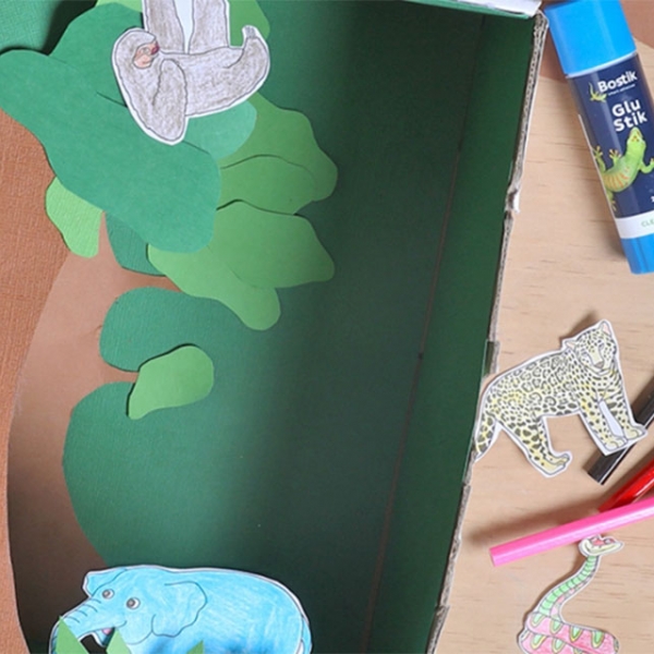 Bostik DIY Hong Kong tutorial rainforest banner