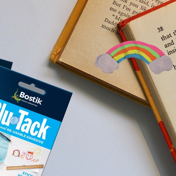 Bostik DIY Philippines tutorial Easy Bookmark Hack with Blu Tack Step 4