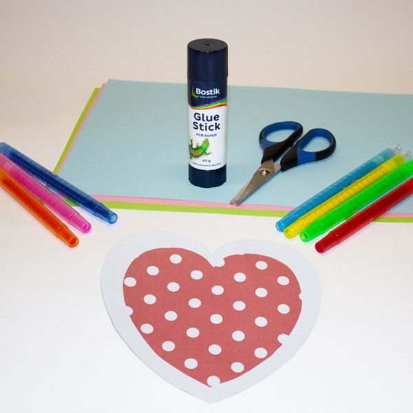 Bostik DIY South Africa Tutorial Mother's Day Card Step 2