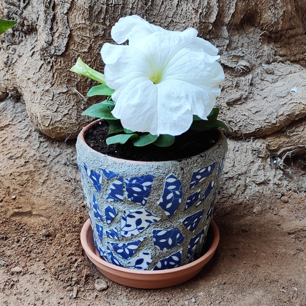 Bostik DIY Greece tutorial Flower Pots step 8