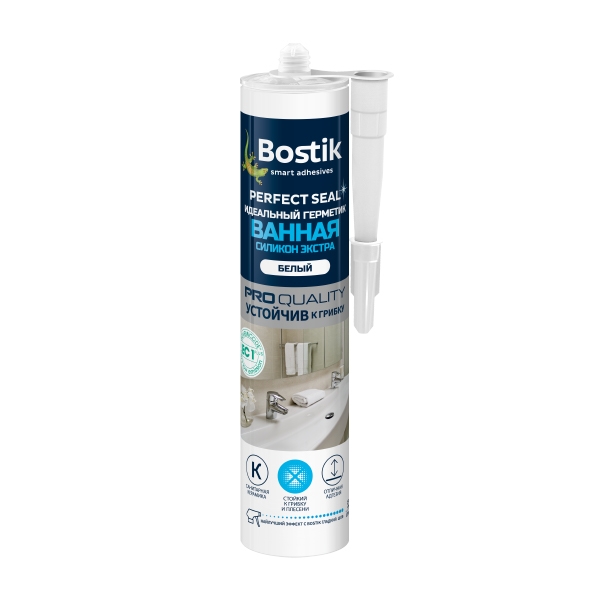 Bostik DIY Belarus Perfect Seal Acryl Bathroom silicone extra product image