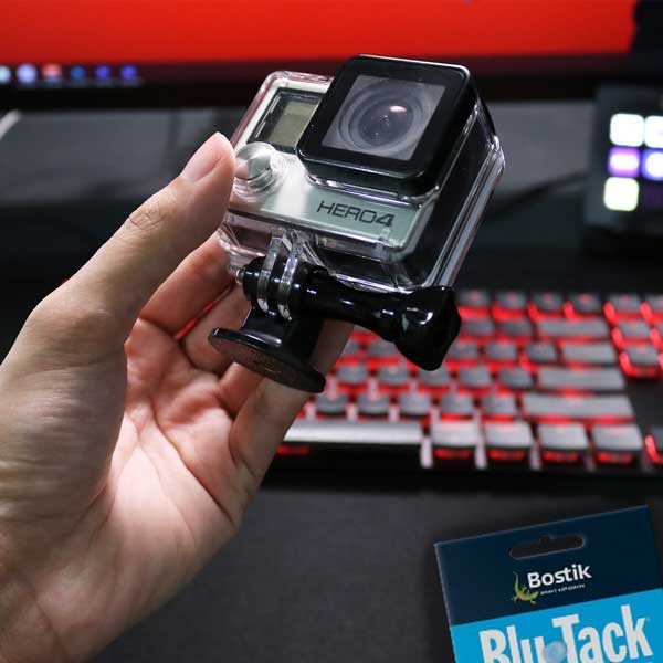Bostik DIY Philippines tutorial How to Mount your camera with Blu Tack step 1