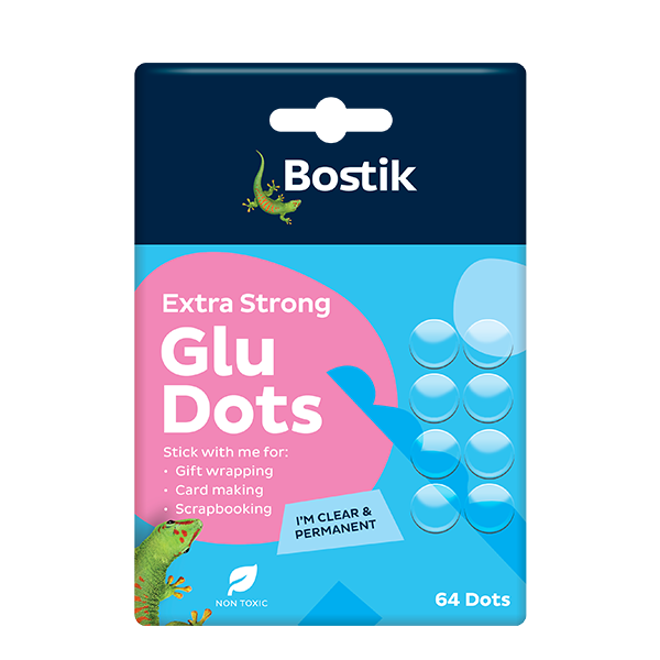 Bostik DIY Australia Stationery Glu Dots Extra Strong 2021