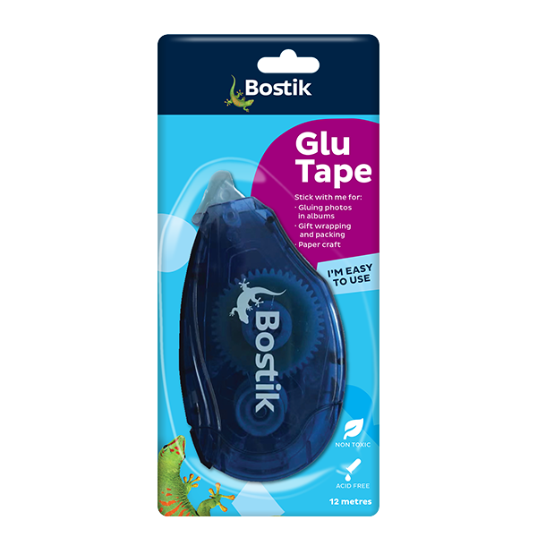 Bostik DIY Australia Stationery Glu Tape 2021