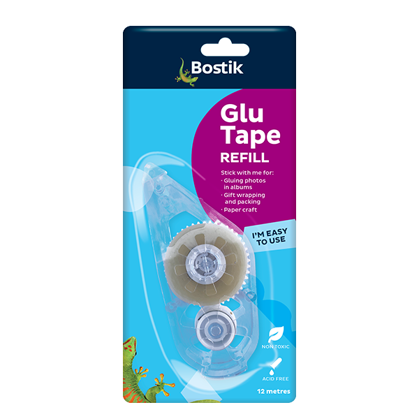 Bostik DIY Australia Stationery Glu Tape Refill 2021
