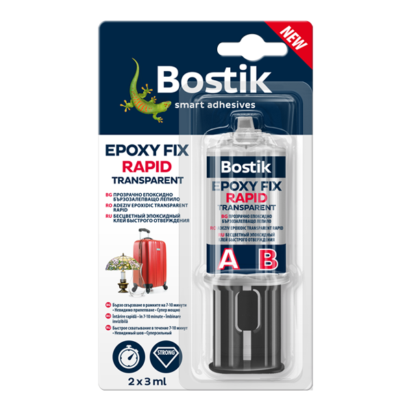 Bostik DIY Bulgaria Repair Assembly epoxy rapid teaser image
