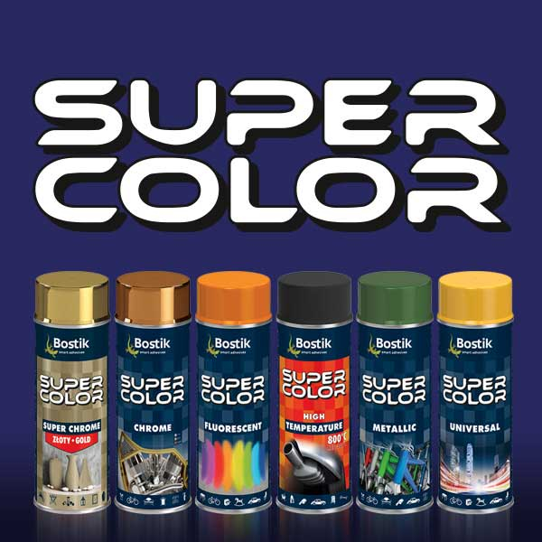 Bostik DIY Poland Super Color range teaser image