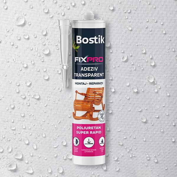 Bostik DIY Romania FixPro Adeziv Transparent product image