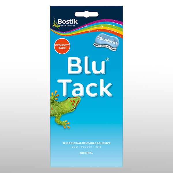 Sellotape Sticky Tack 2 Packs 2 x 45g Blu Tac Stick Clean Easy Use Strong Hold 