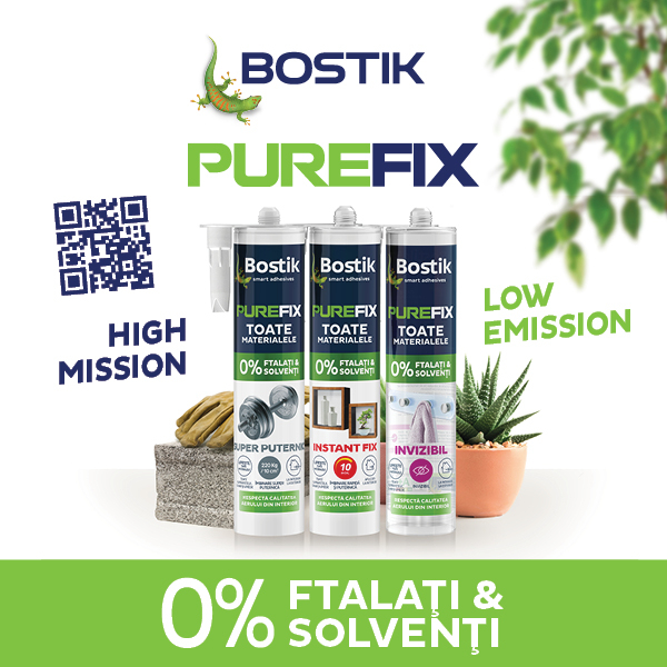 Bostik DIY Romania Purefix banner image