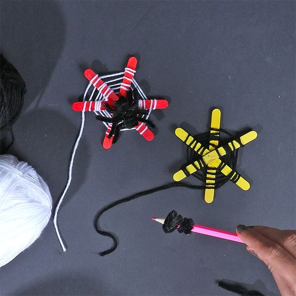 Bostik DIY Singapore Stationery Craft Clag Kids PVA tutorial halloween spider step 6