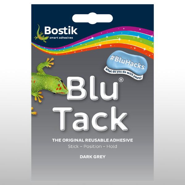 DIY Bostik UK Stationery & Craft Blu Tack Grey Pack Shot