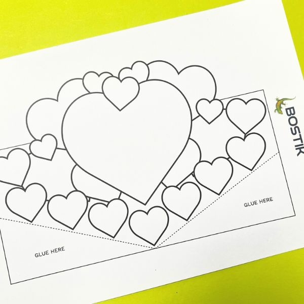 DIY Bostik UK Ideas & Inspiration - Valentine's Card 1